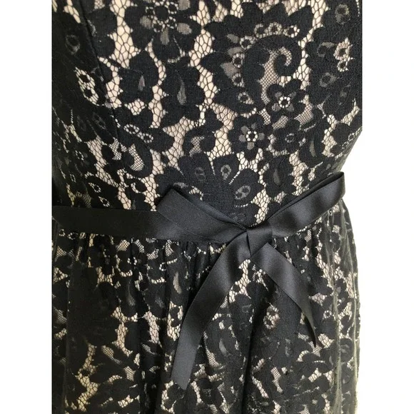 NWT Robert Rodriguez Neiman Marcus Target Black Lace Strapless Party Dress - Picture 10 of 16